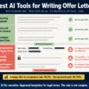 Best AI tools for writing offer letters in 2026 — narrative sections, legal language rules, and offer management platform comparison for HR teams