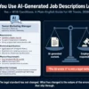 Legal compliance guide for AI-generated job descriptions 2026 — EEOC obligations, state disclosure laws, and five pre-posting checks for HR teams